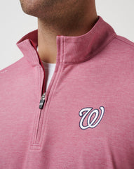 Washington Nationals Time To Tailgate Quarter Zip| Travis Mathew