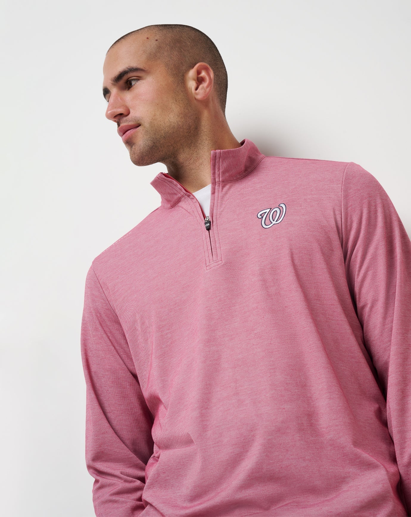 Washington Nationals Time To Tailgate Quarter Zip| Travis Mathew