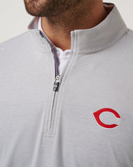 Cincinatti Reds Time To Tailgate Quarter Zip| Travis Mathew