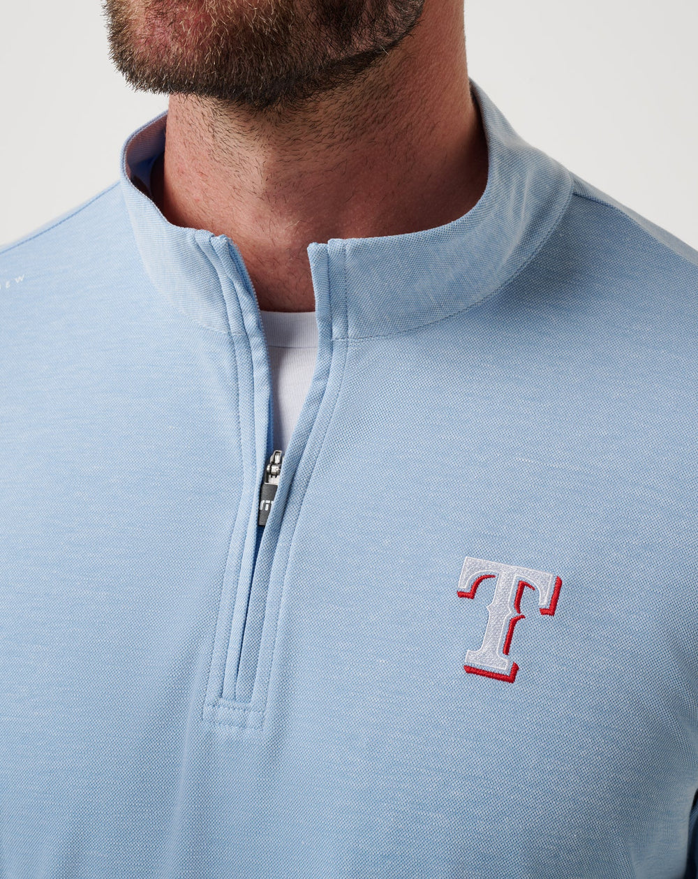 Texas Rangers Time To Tailgate Quarter Zip| Travis Mathew
