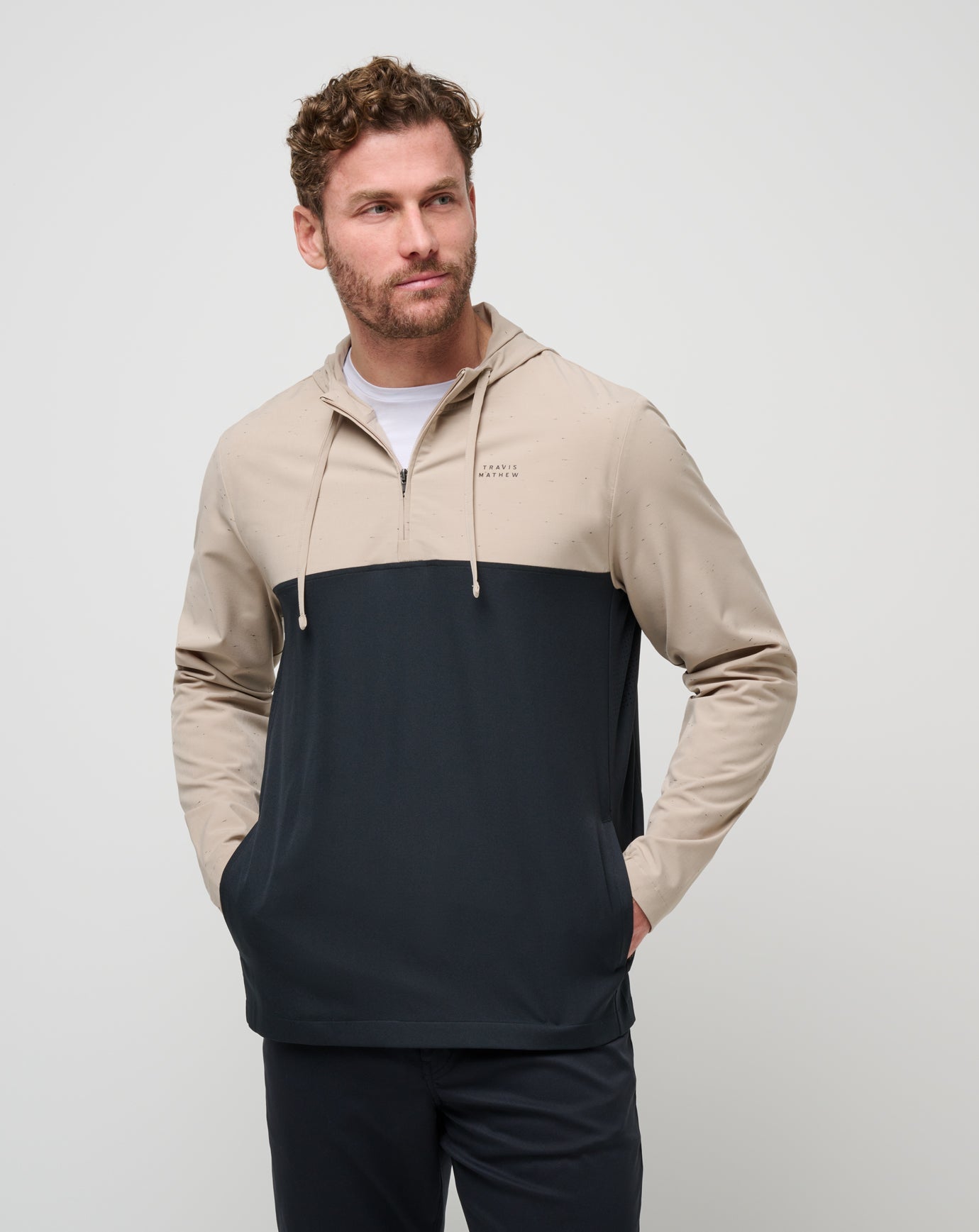 Rocky Shore Quarter Zip Hoodie| Travis Mathew