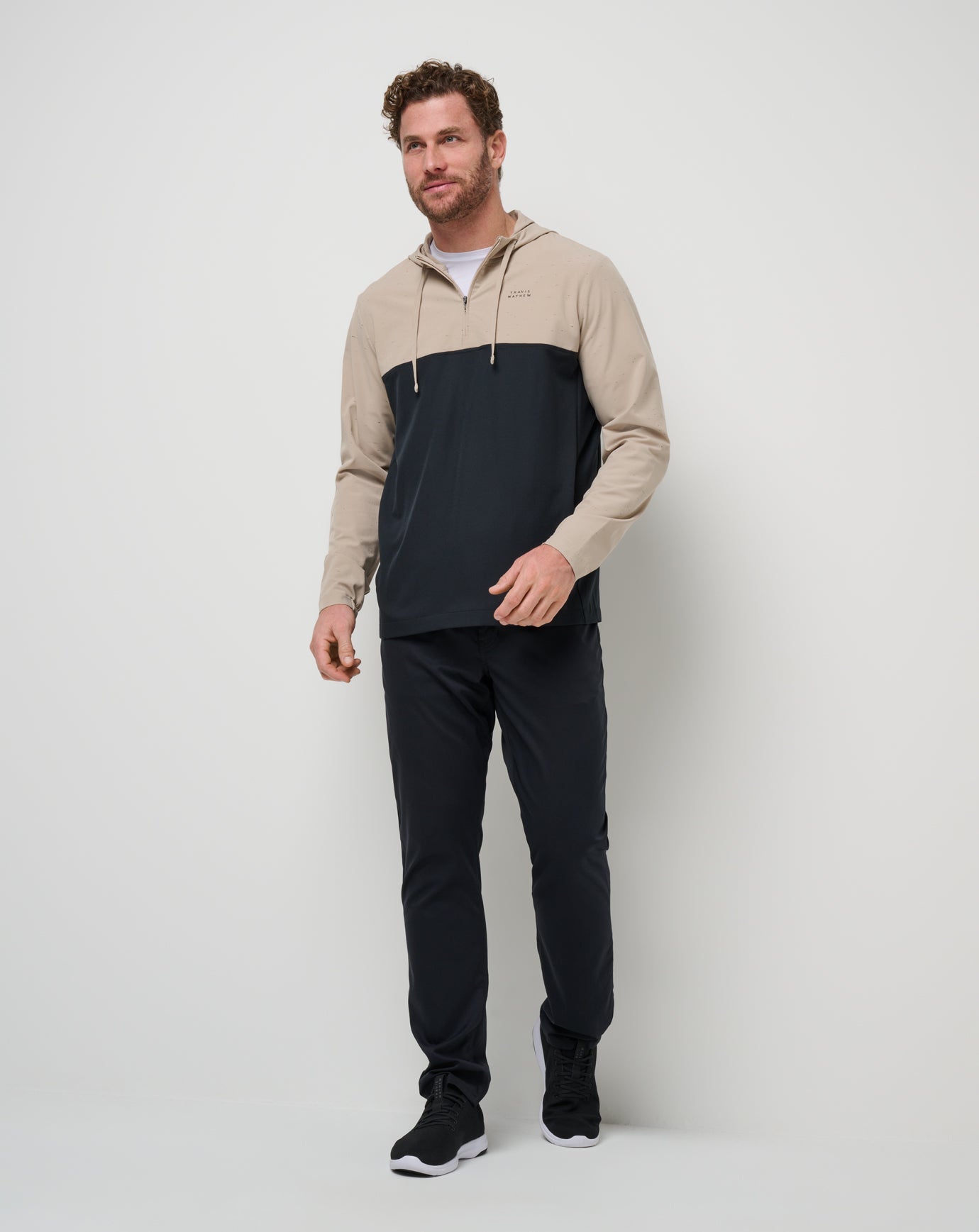 Rocky Shore Quarter Zip Hoodie| Travis Mathew