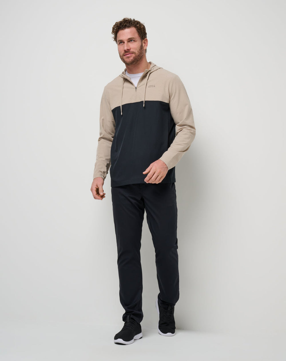 Rocky Shore Quarter Zip Hoodie| Travis Mathew