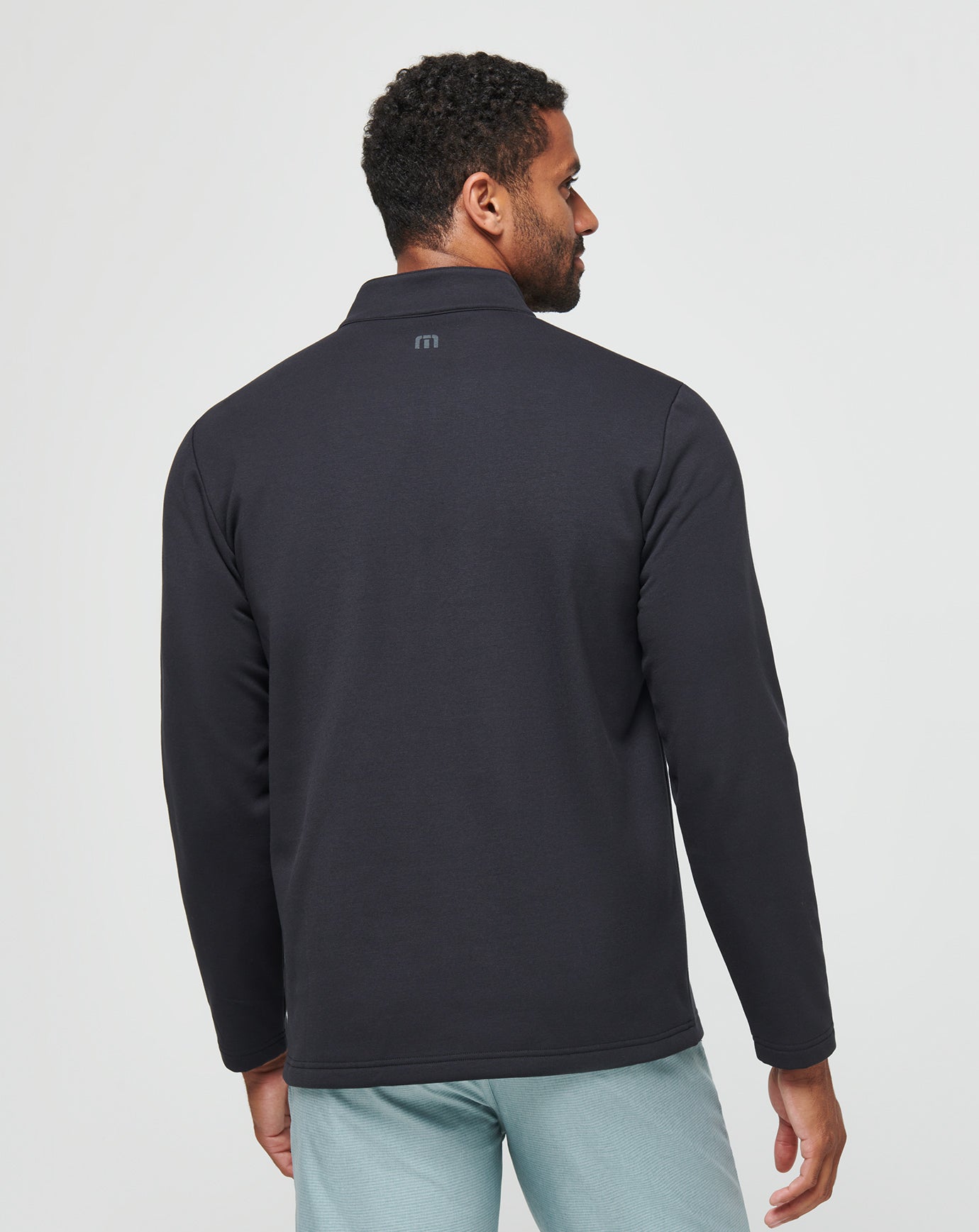 Upgraded Fleece Chest Stripe Quarter Zip| Travis Mathew