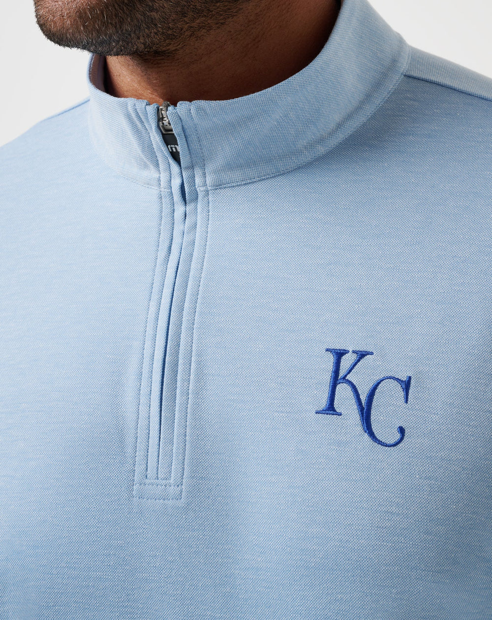 Kansas City Roayals Time To Tailgate Quarter Zip| Travis Mathew