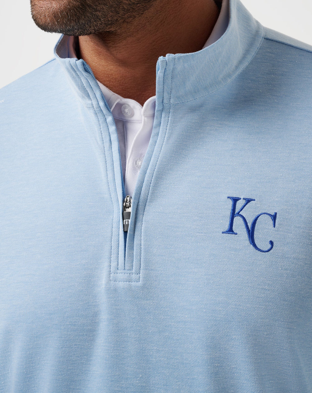 Kansas City Roayals Time To Tailgate Quarter Zip| Travis Mathew