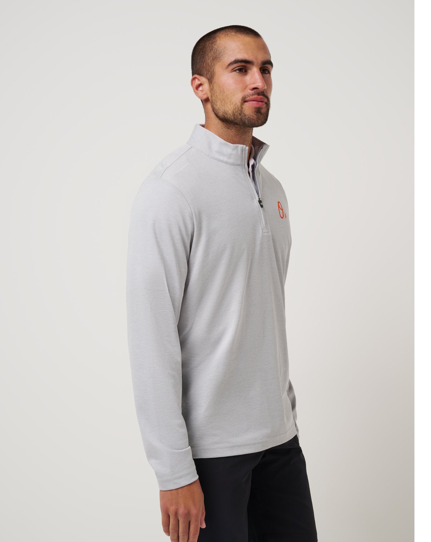 Baltimore Orioles Time To Tailgate Quarter Zip| Travis Mathew