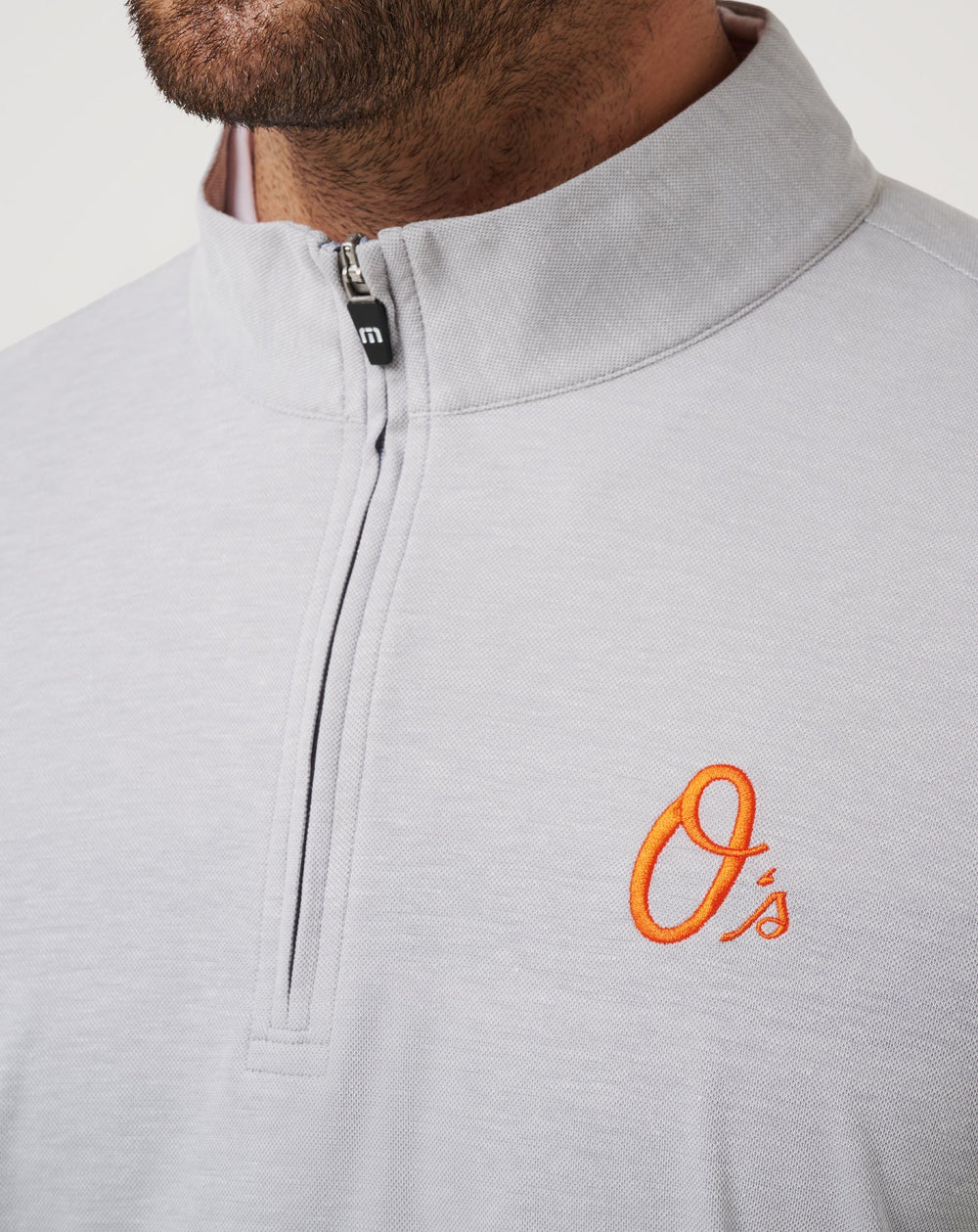 Baltimore Orioles Time To Tailgate Quarter Zip| Travis Mathew