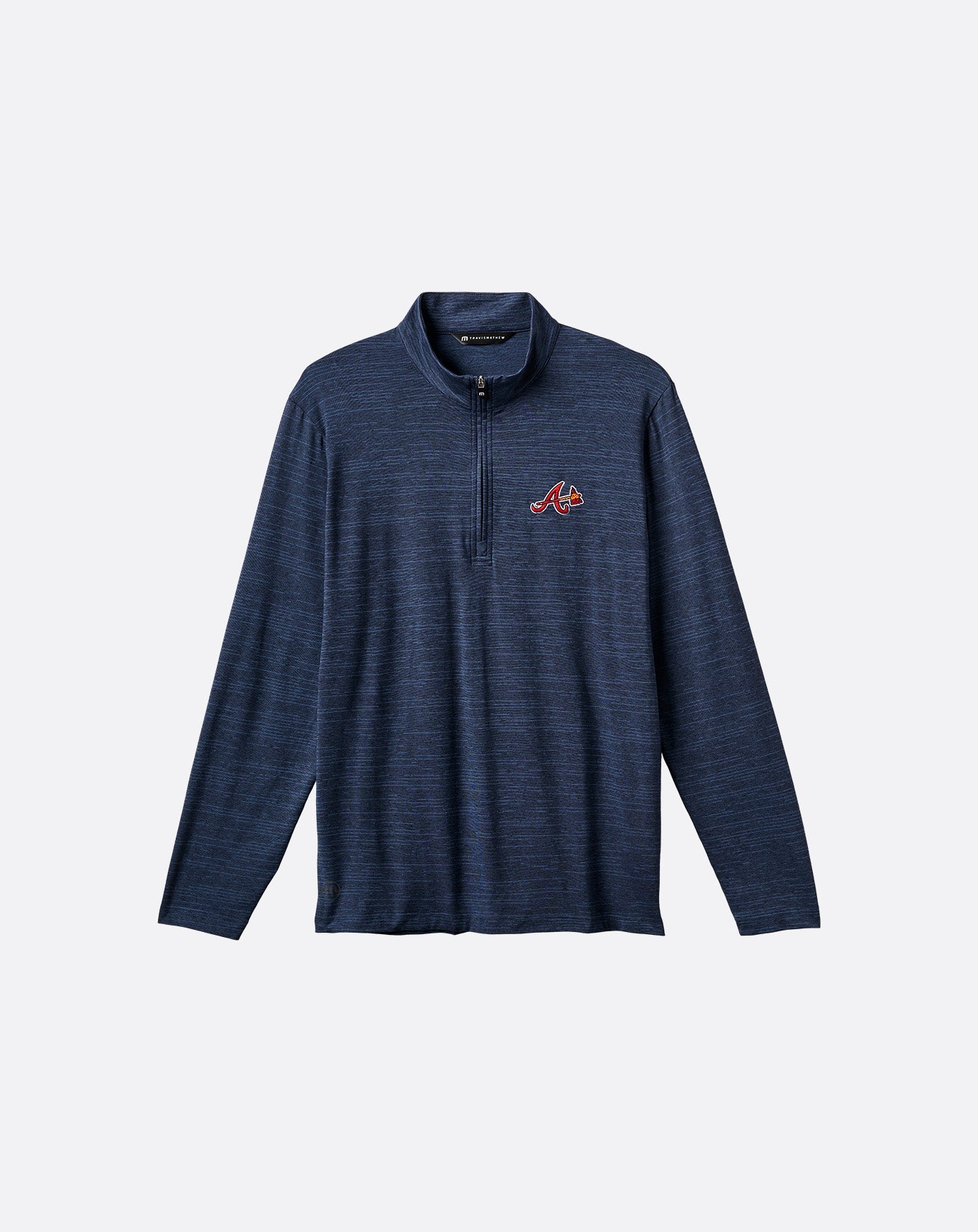 Atlanta Braves The Heater Quarter Zip| Travis Mathew