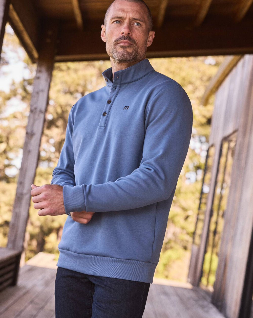 All Day Cruise Quarter Zip| Travis Mathew