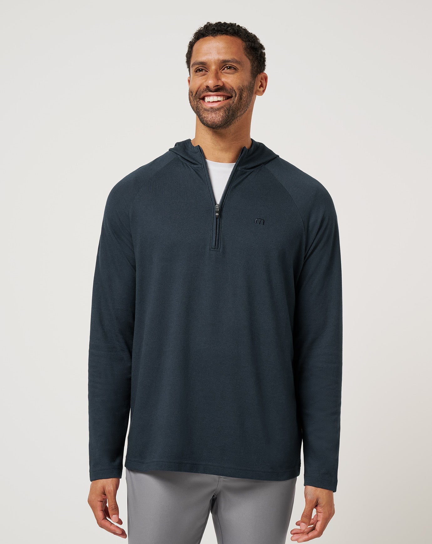 Country Hopping Hooded Quarter Zip| Travis Mathew