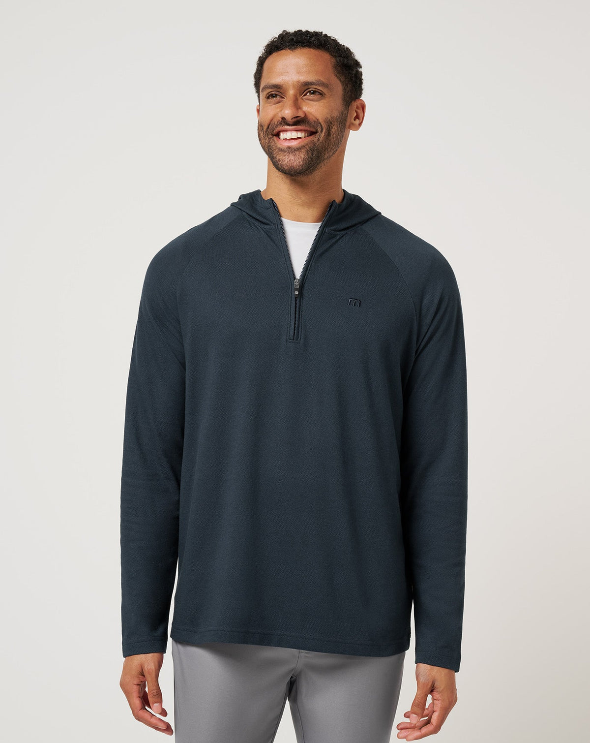 Country Hopping Hooded Quarter Zip| Travis Mathew