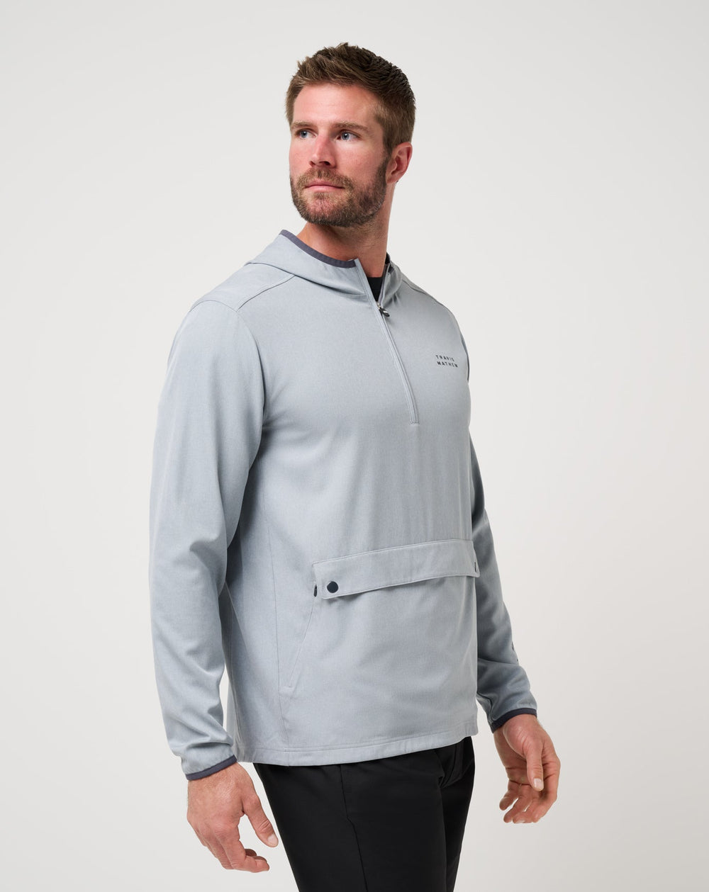 Out Of Pocket Hooded Quarter Zip| Travis Mathew