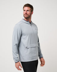 Out Of Pocket Hooded Quarter Zip| Travis Mathew