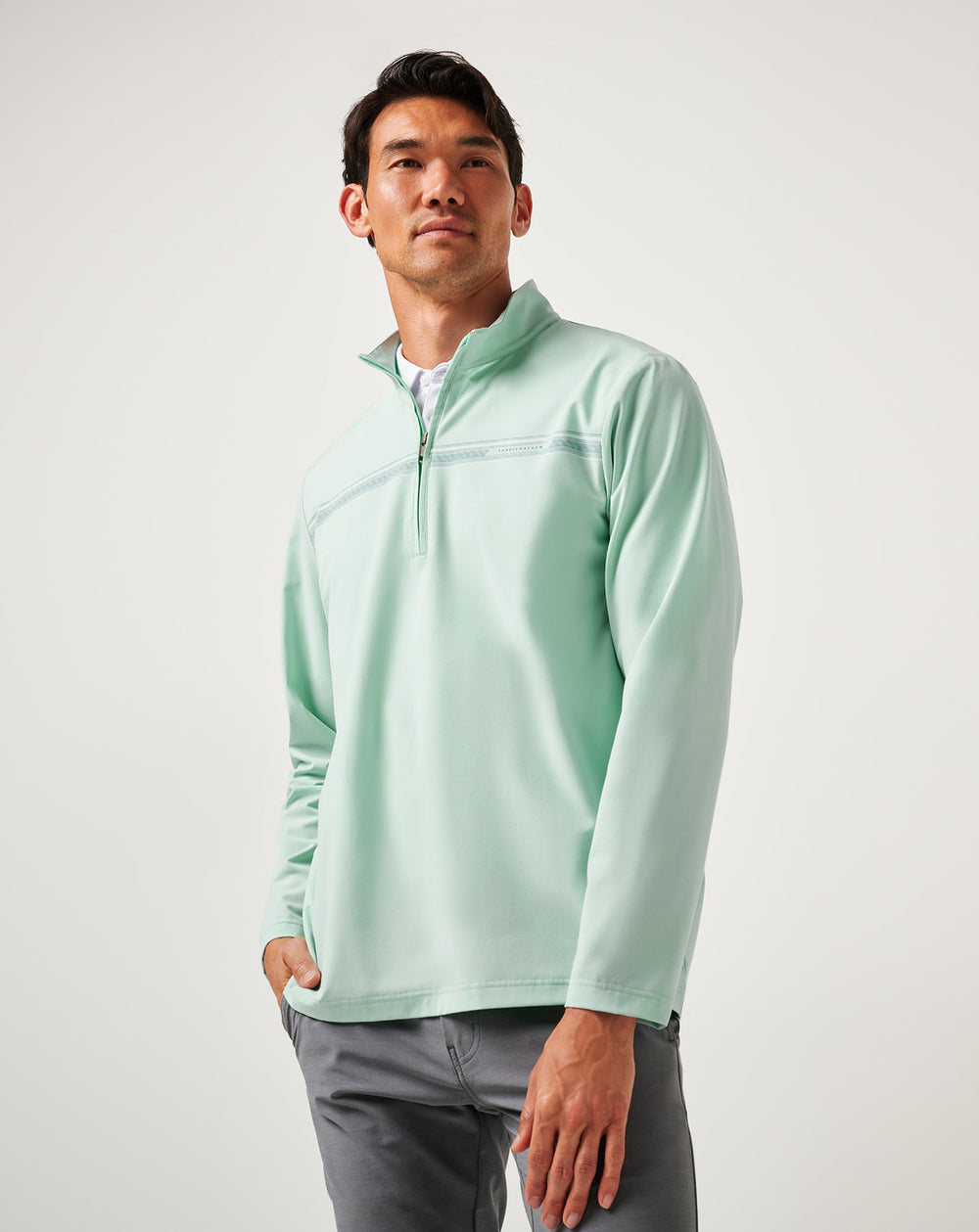 On The Map Quarter Zip| Travis Mathew