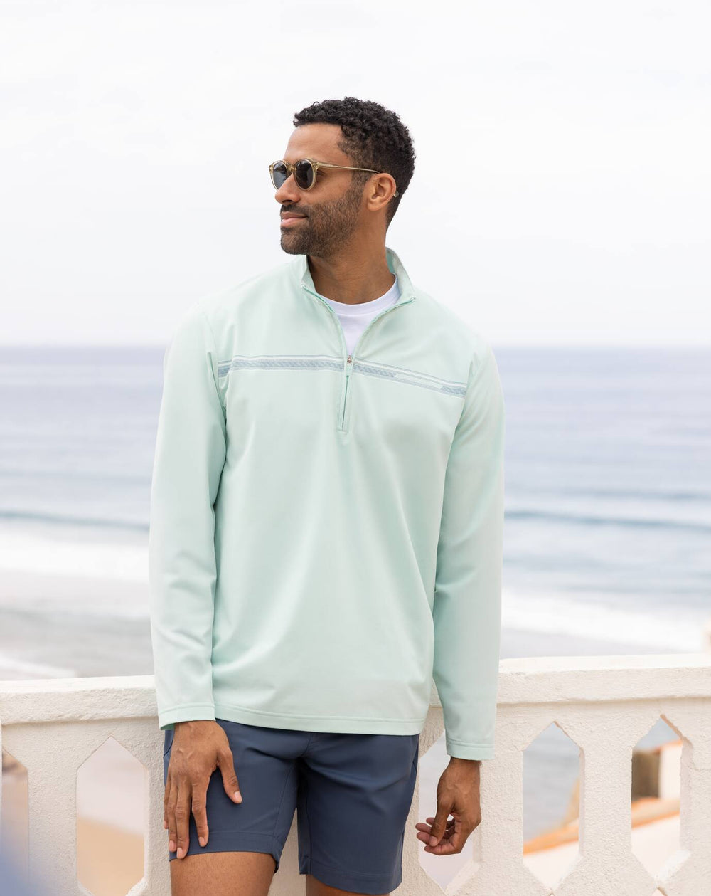 On The Map Quarter Zip| Travis Mathew