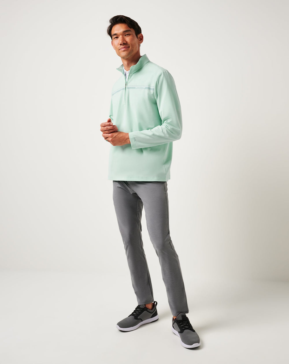 On The Map Quarter Zip| Travis Mathew