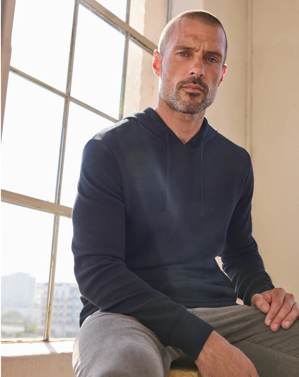 Cloud Waffle Hoodie| Travis Mathew