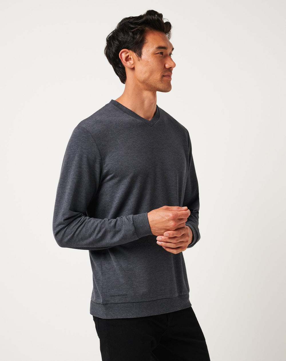 Amenities V-Neck Crew| Travis Mathew