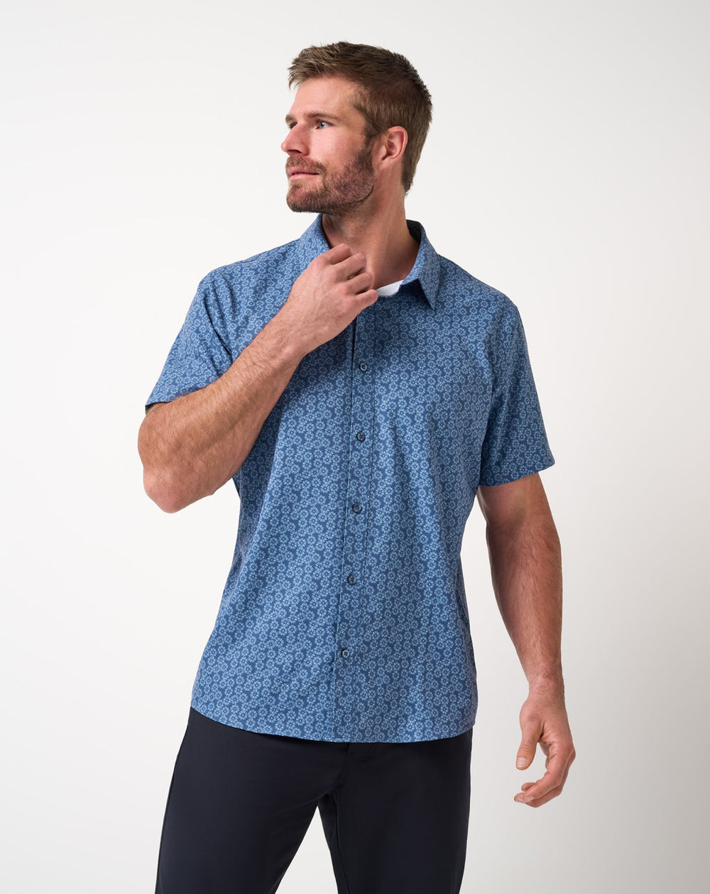 Techwoven Sunlight Button-Up| Travis Mathew