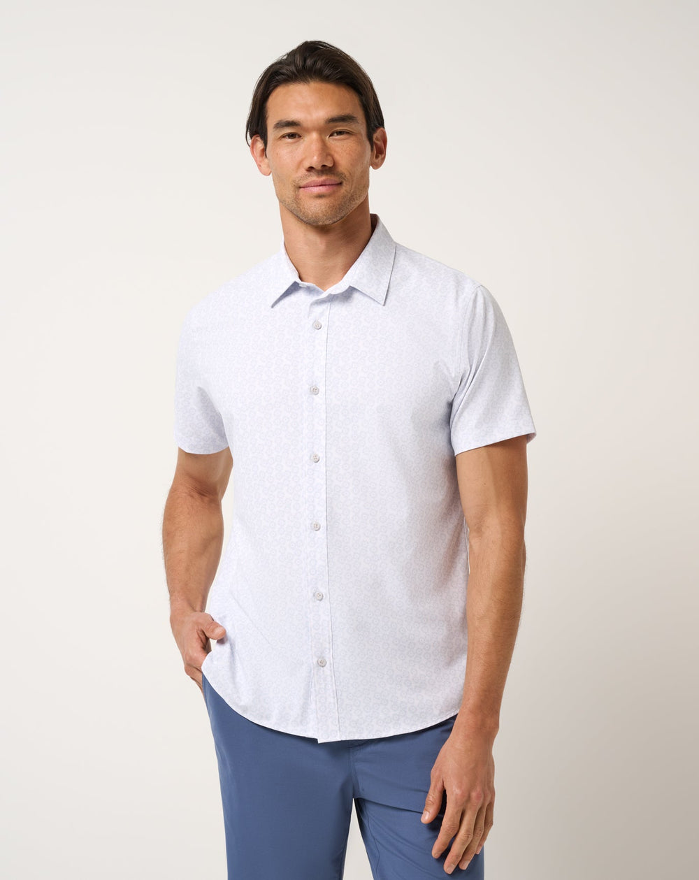 Techwoven Sunlight Button-Up| Travis Mathew