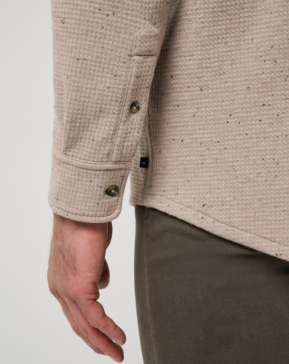 Cloud Waffle Shirt Jacket| Travis Mathew