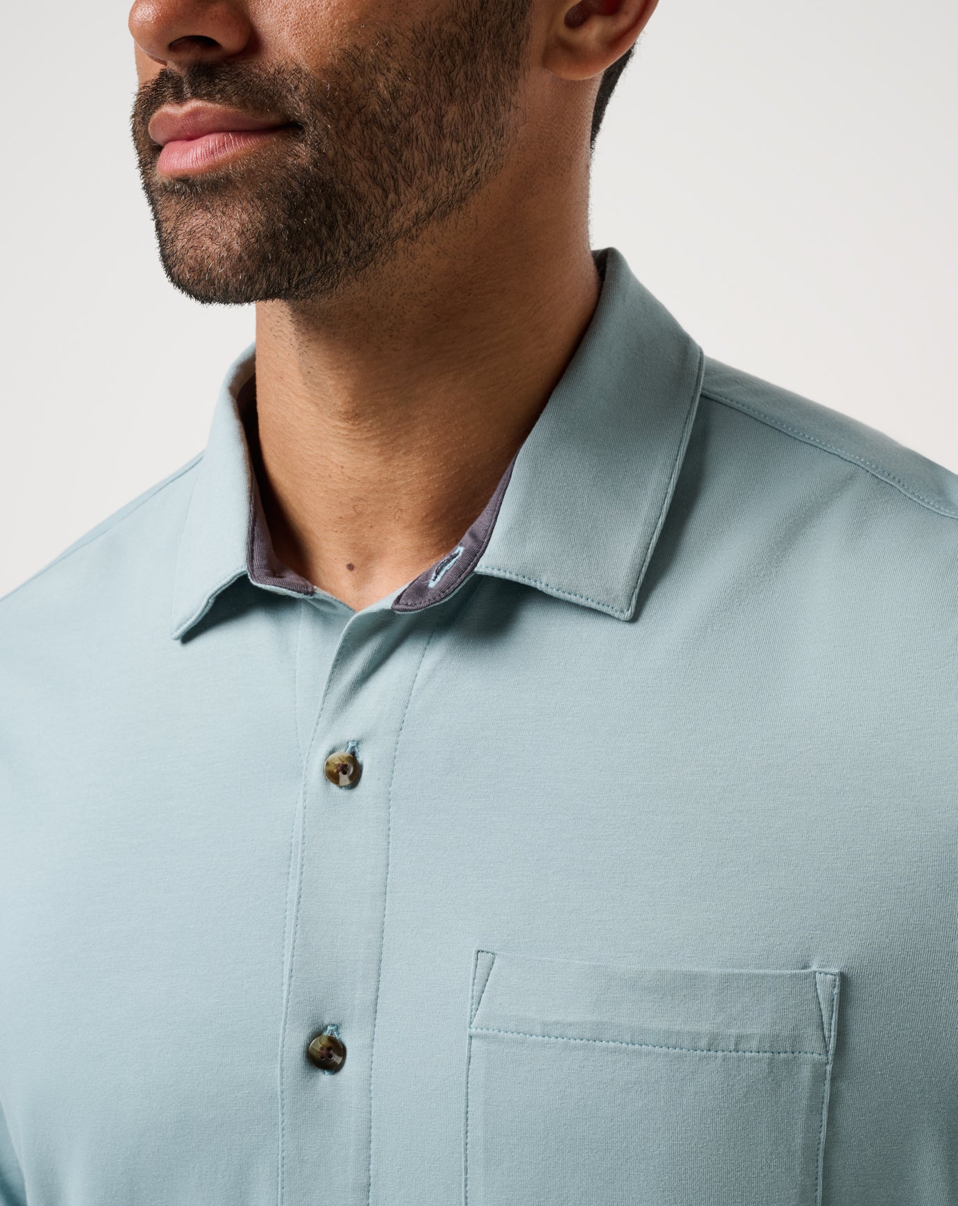 Comfortknit TM Social Club Button-Up| Travis Mathew