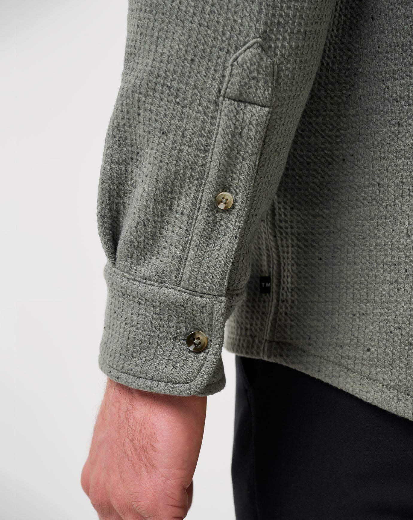 Cloud Waffle Shirt Jacket| Travis Mathew