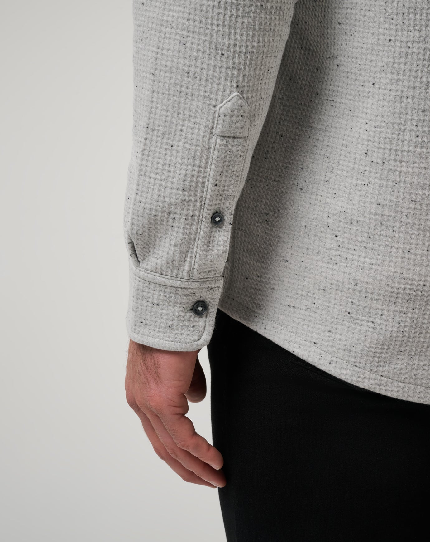 Cloud Waffle Shirt Jacket| Travis Mathew