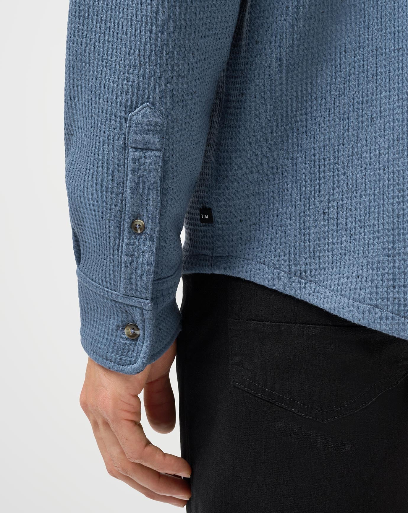 Cloud Waffle Shirt Jacket| Travis Mathew