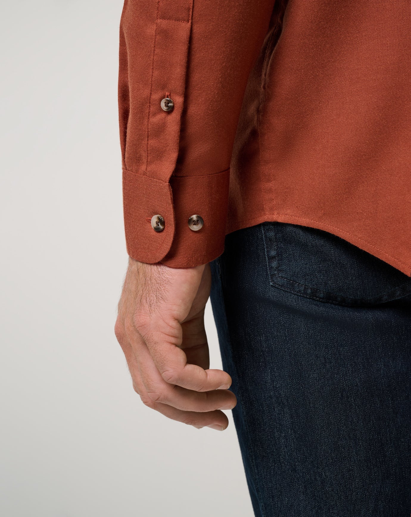 Cloud Flannel Button-Up| Travis Mathew