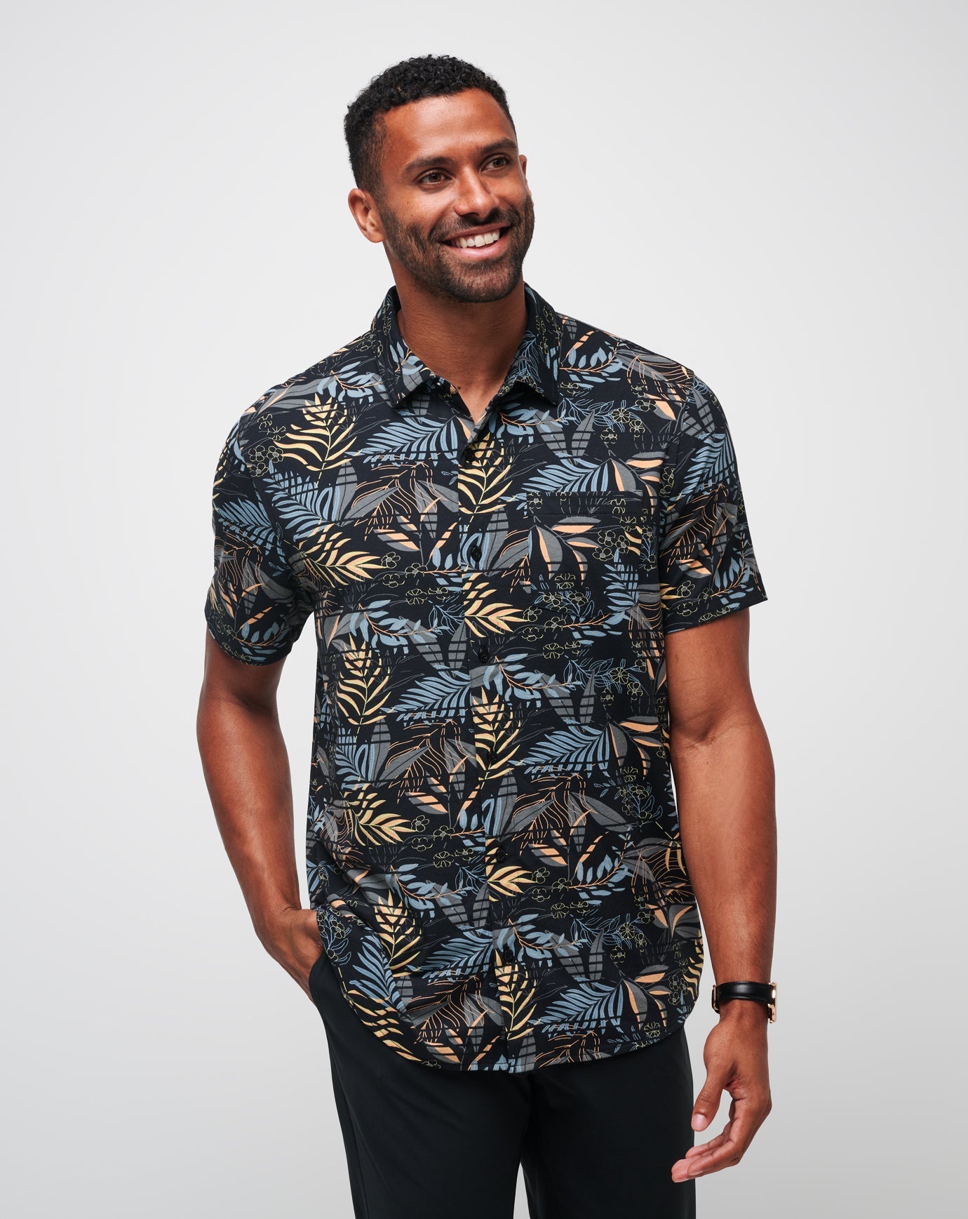 Knit Hanabata Days Button-Up| Travis Mathew