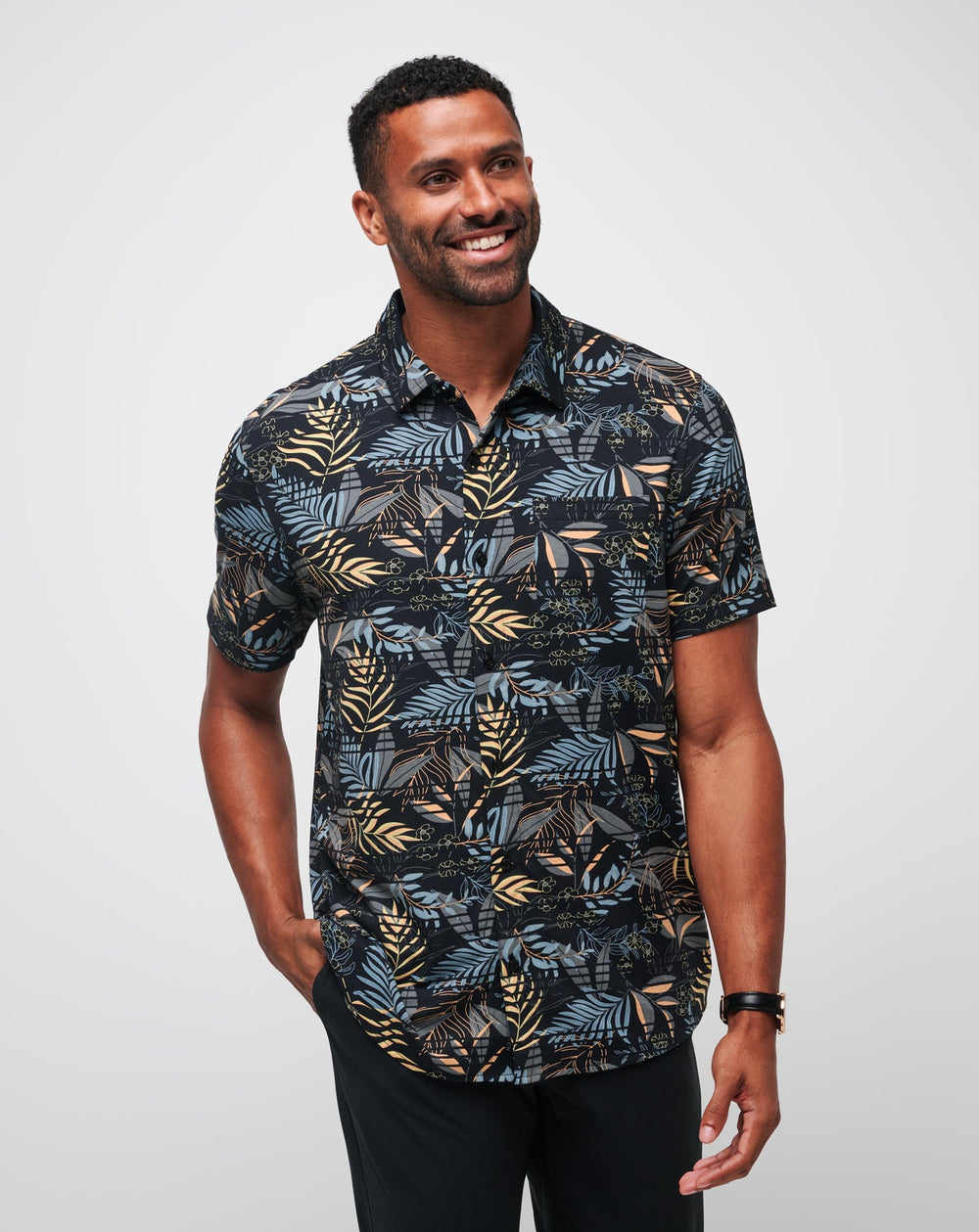 Knit Hanabata Days Button-Up| Travis Mathew
