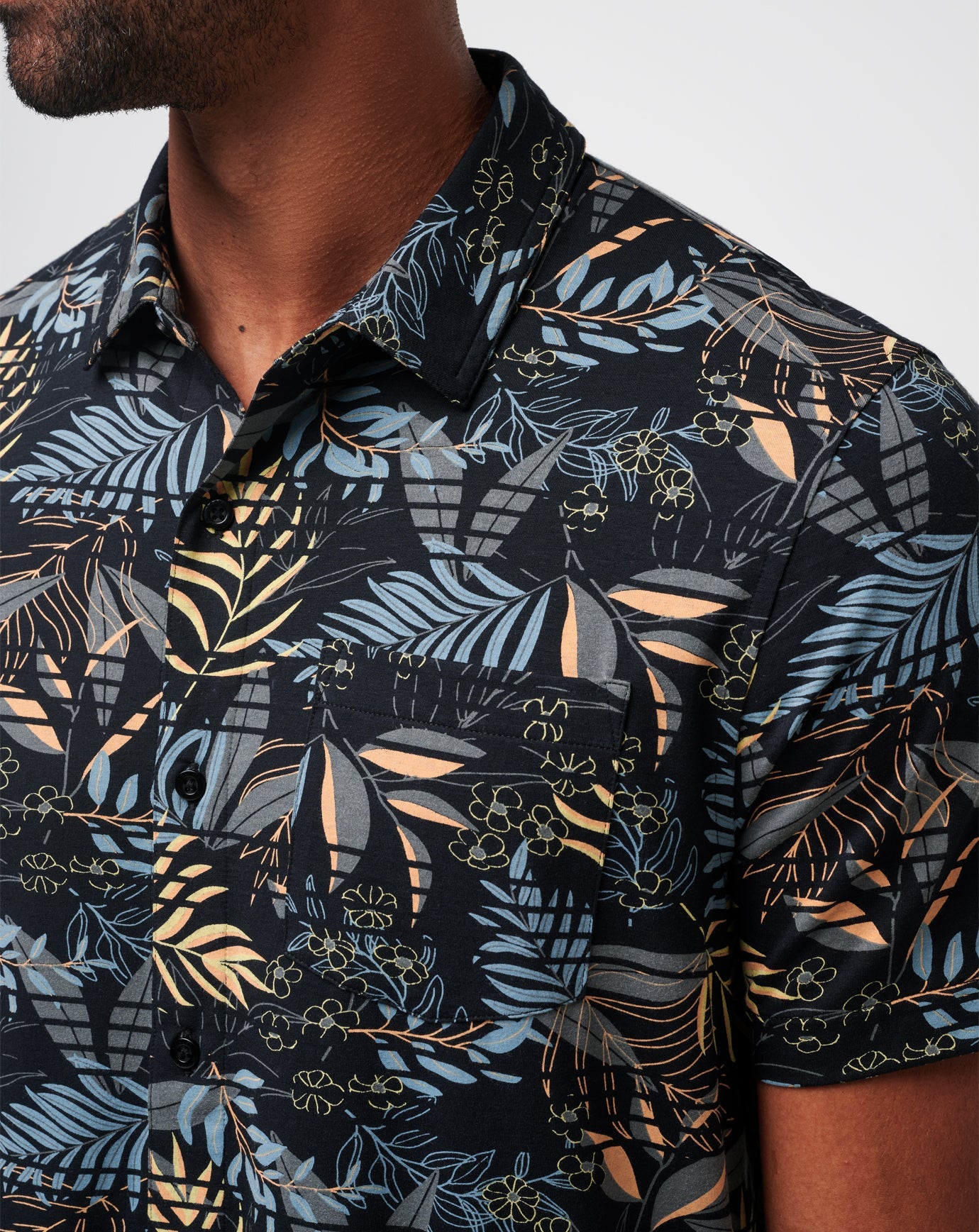 Knit Hanabata Days Button-Up| Travis Mathew