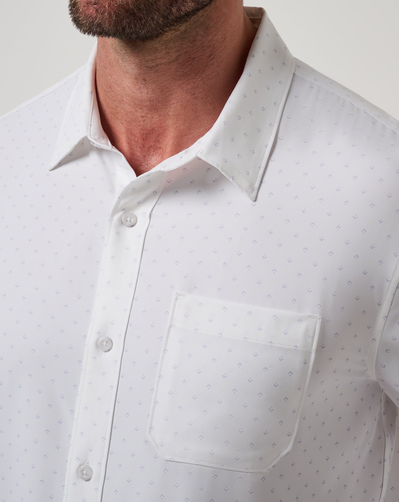 Techwoven Tidbits Button-Up| Travis Mathew