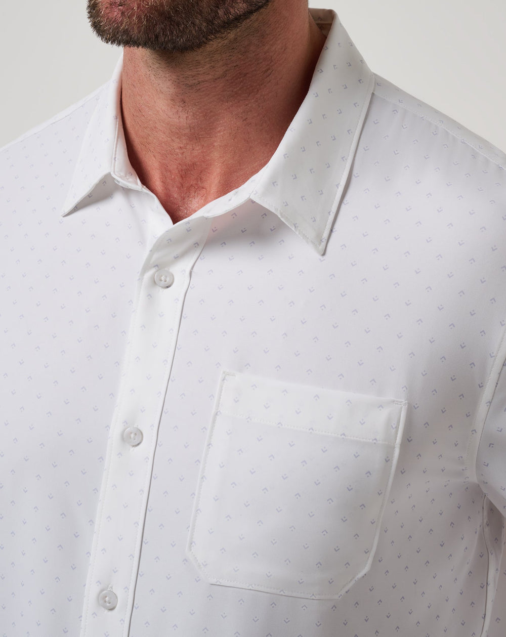 Techwoven Tidbits Button-Up| Travis Mathew