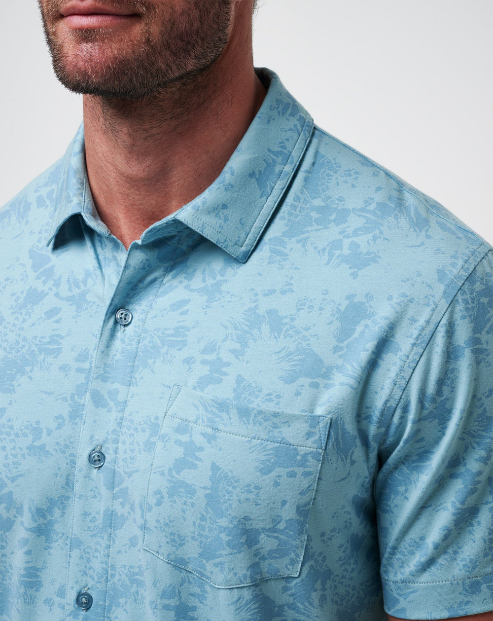 Knit Braddah Button-Up| Travis Mathew