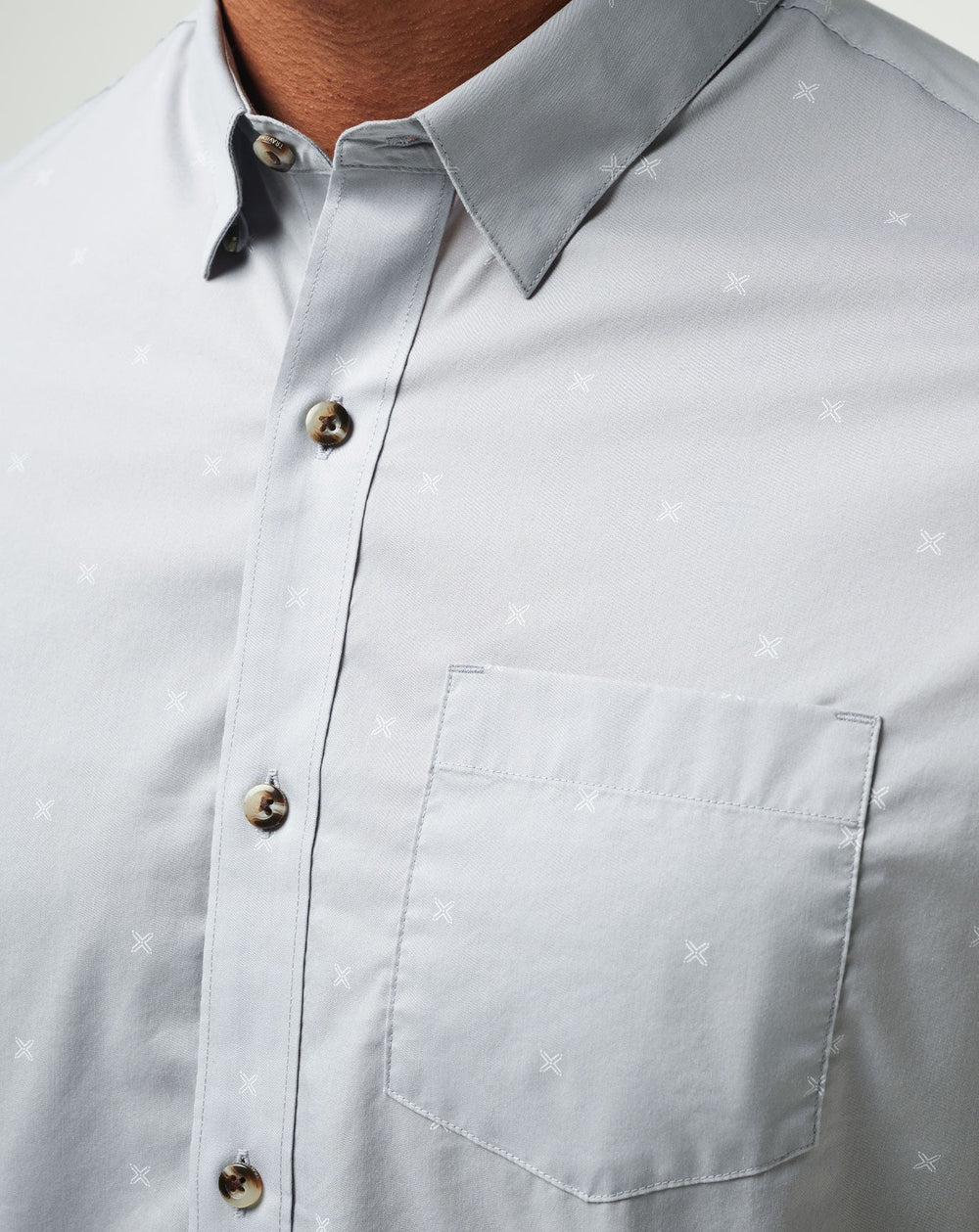 Across The Pond Button-Up| Travis Mathew