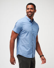 Wind It In Button-Up| Travis Mathew
