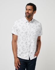 Mist On The Lake Button-Up| Travis Mathew