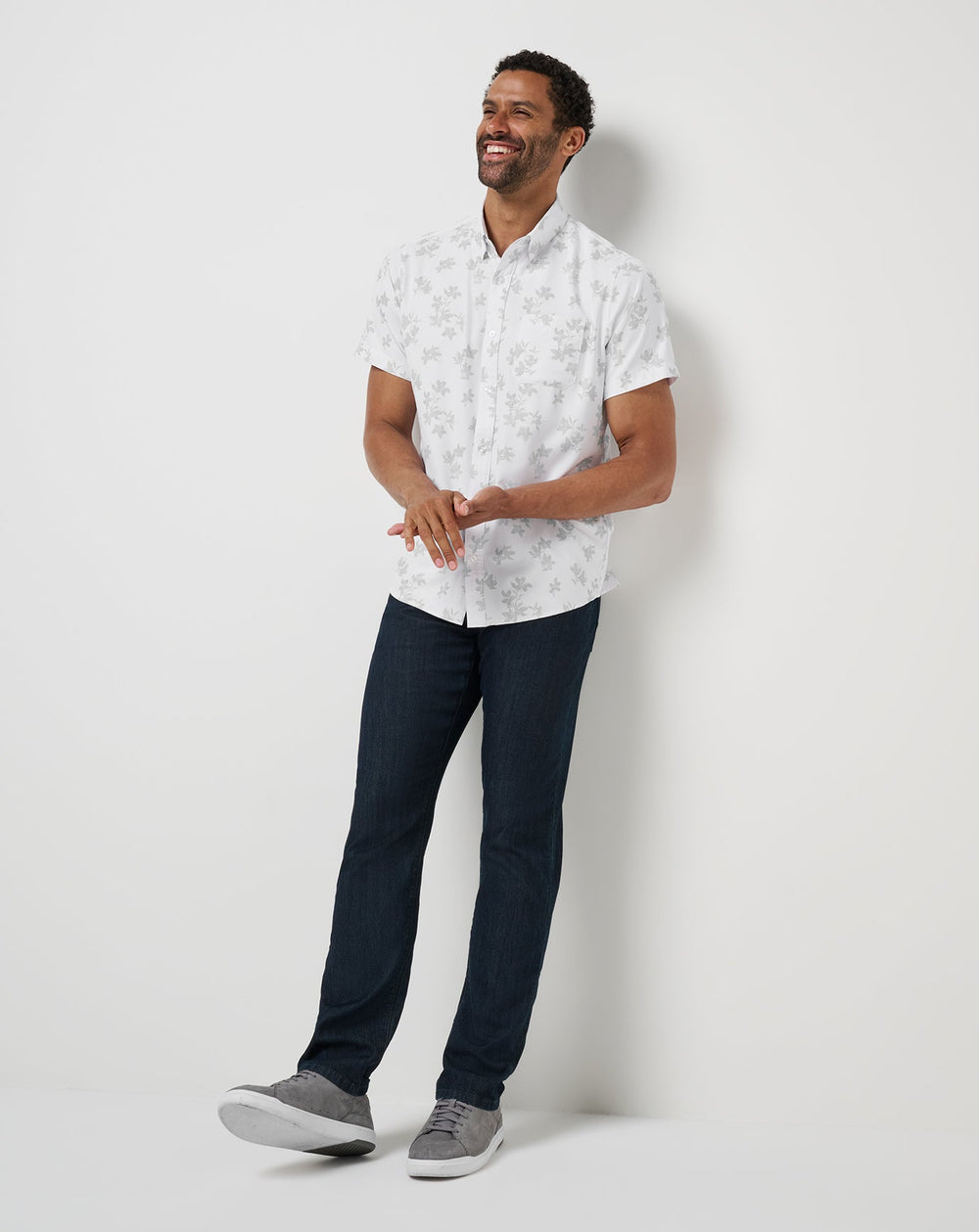 Mist On The Lake Button-Up| Travis Mathew