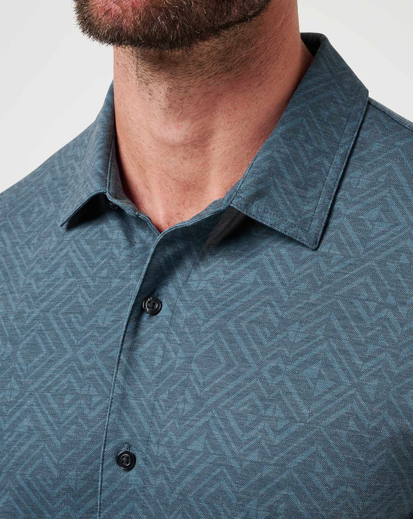 Knit Featherweight Night Button-Up| Travis Mathew