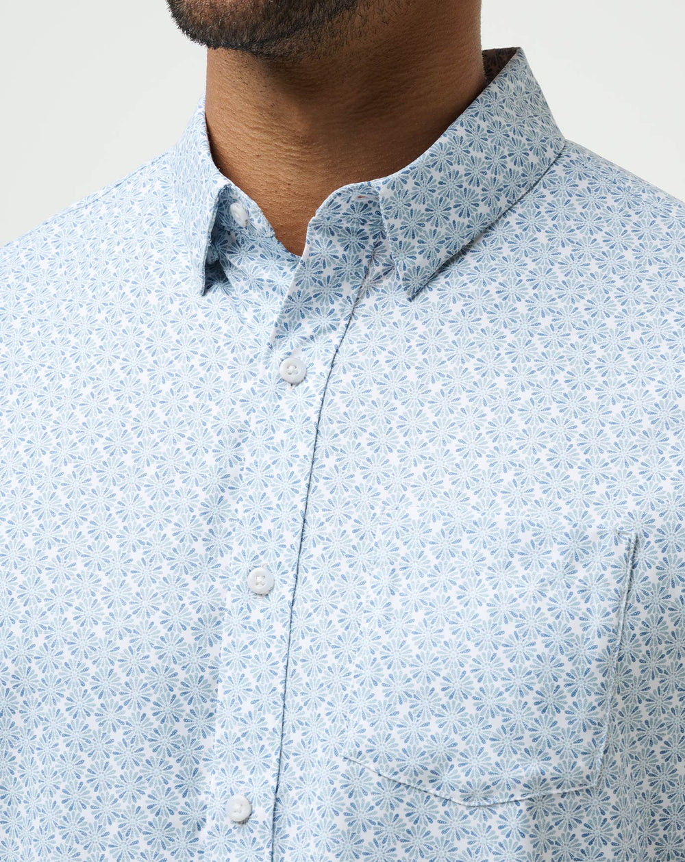Techwoven Country Mile Button-Up| Travis Mathew