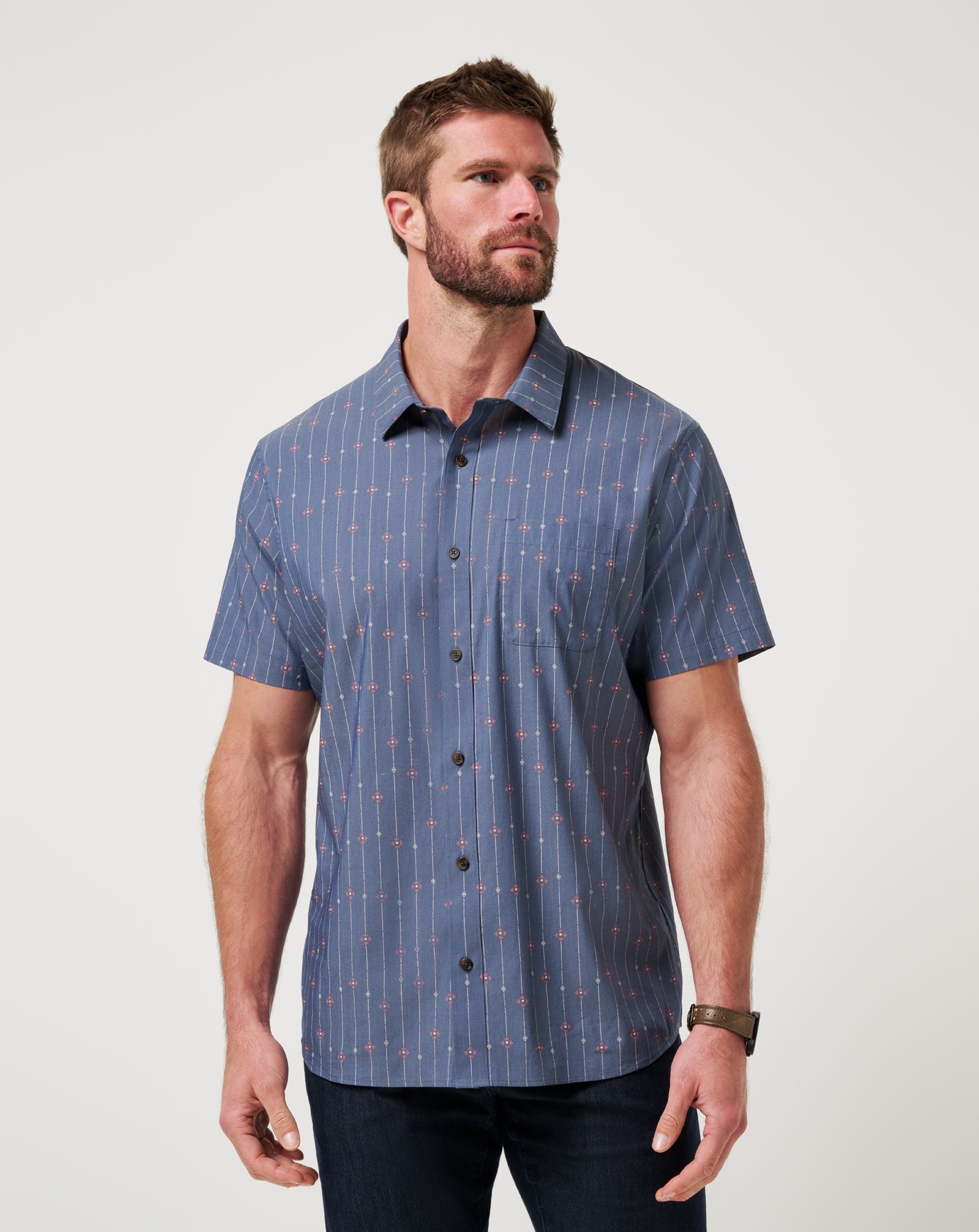 Deco Button-Up| Travis Mathew