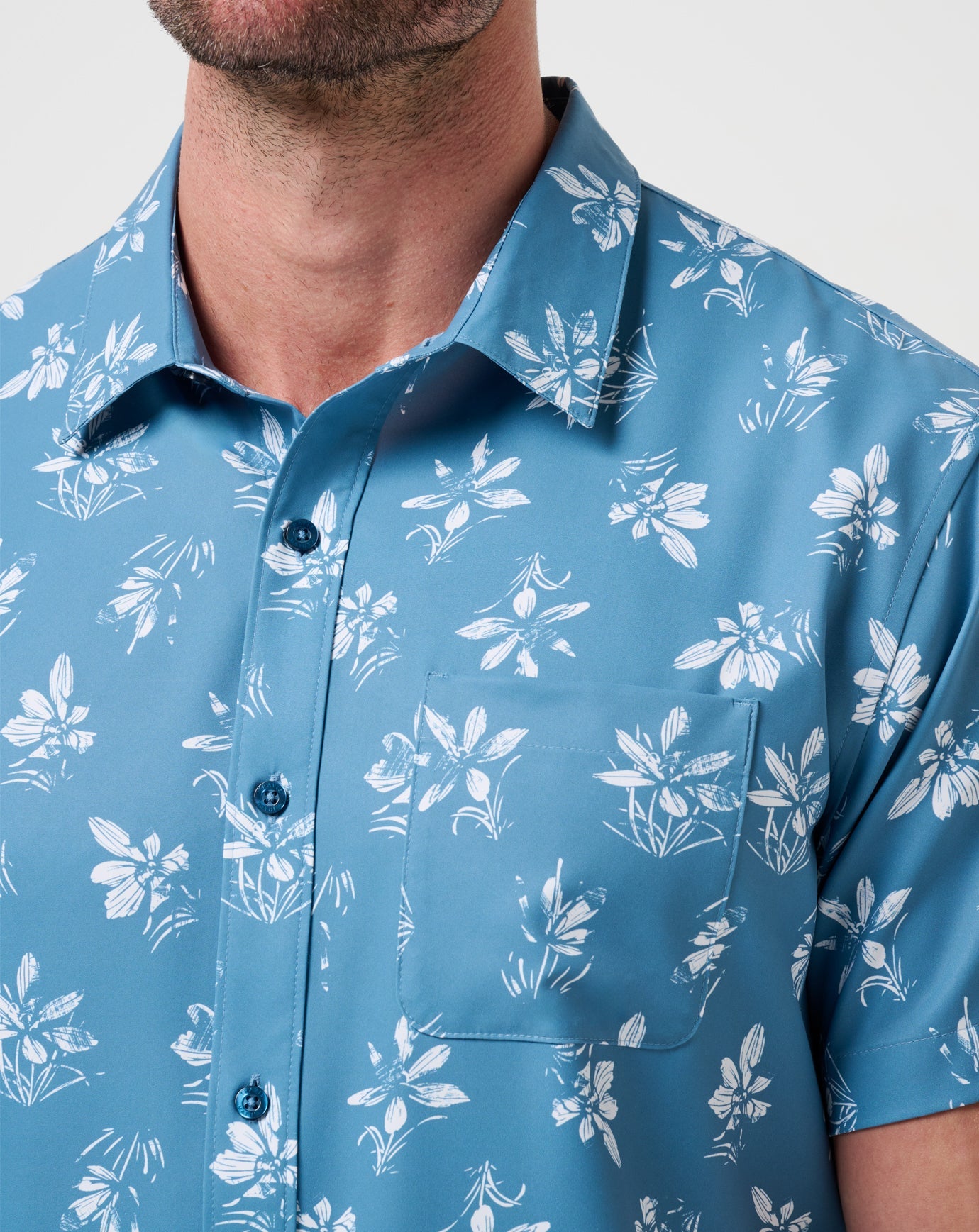 Techwoven Seamate Button-Up| Travis Mathew