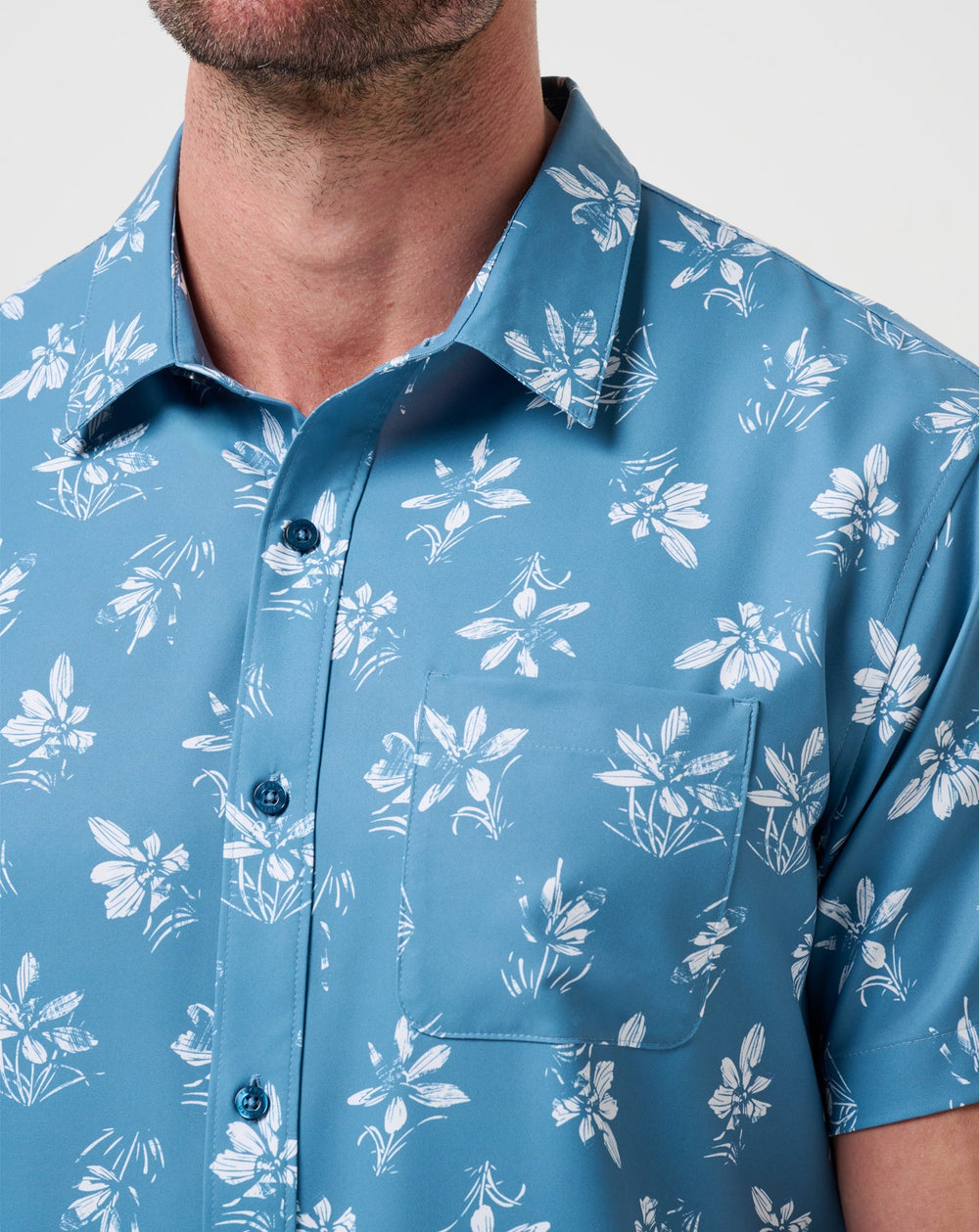 Techwoven Seamate Button-Up| Travis Mathew