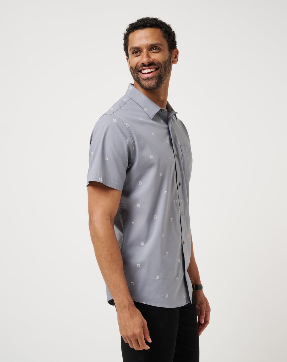 French Riviera Button-Up| Travis Mathew