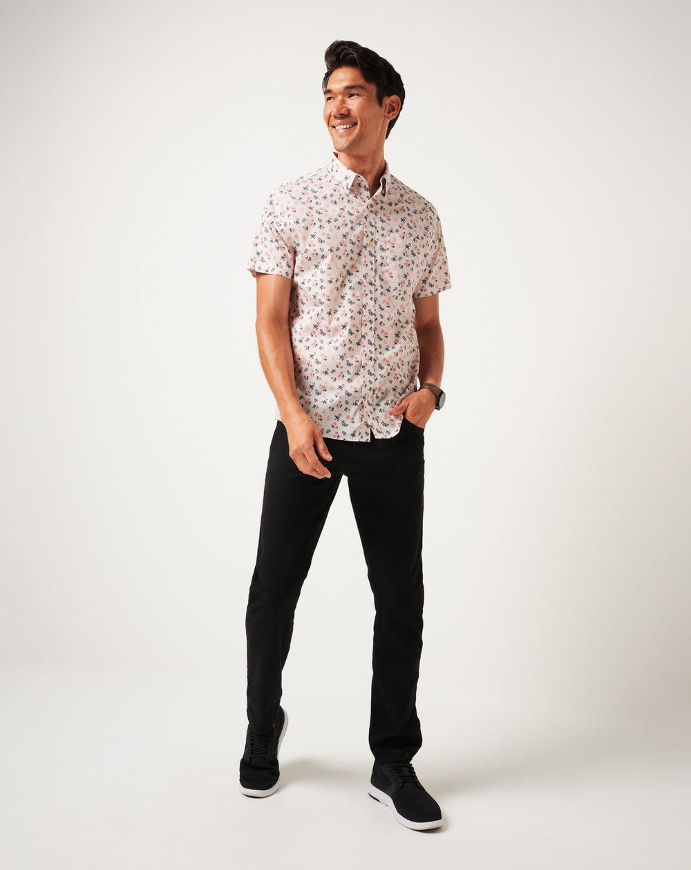 Something New Button-Up| Travis Mathew