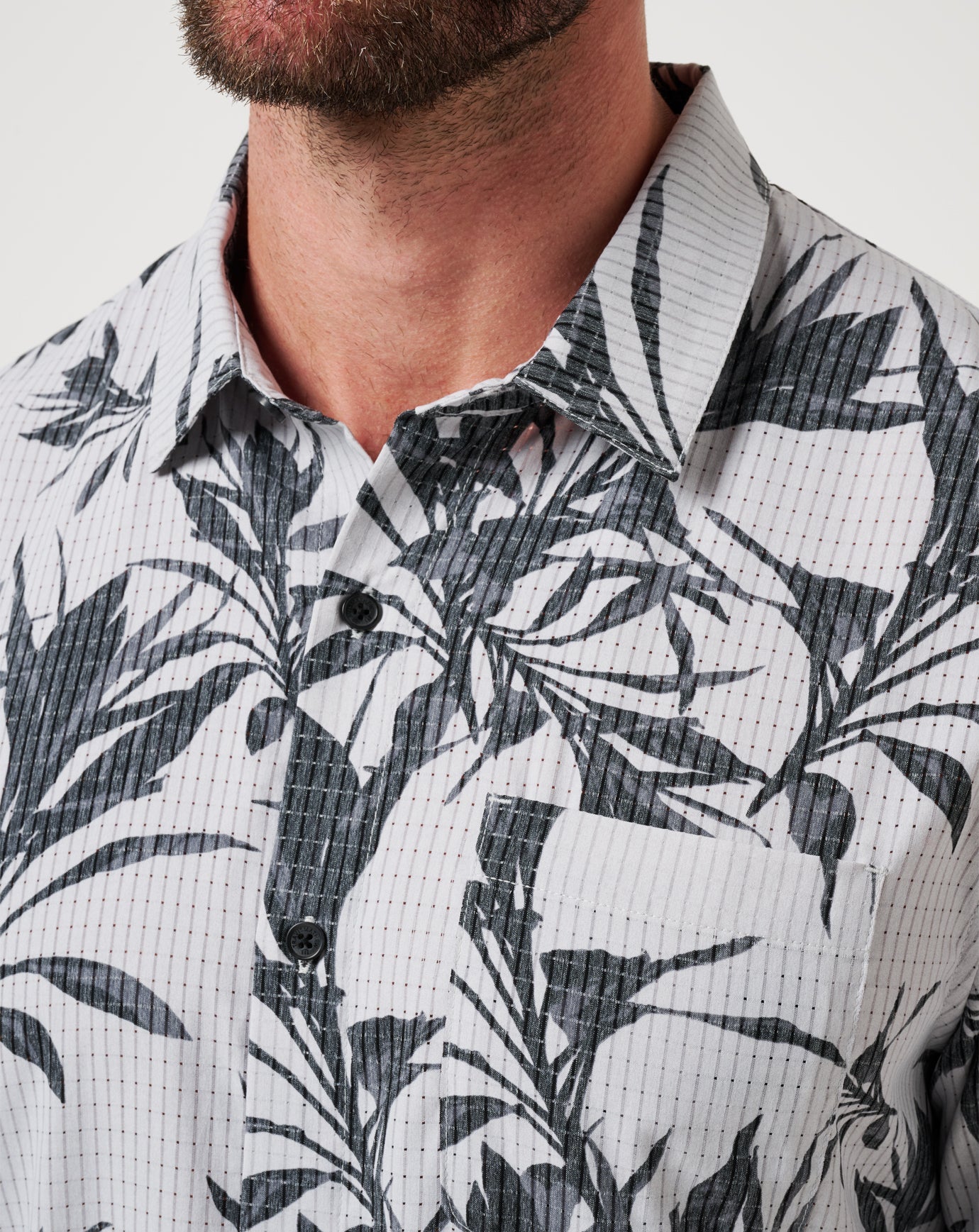 Light Map Button-Up| Travis Mathew