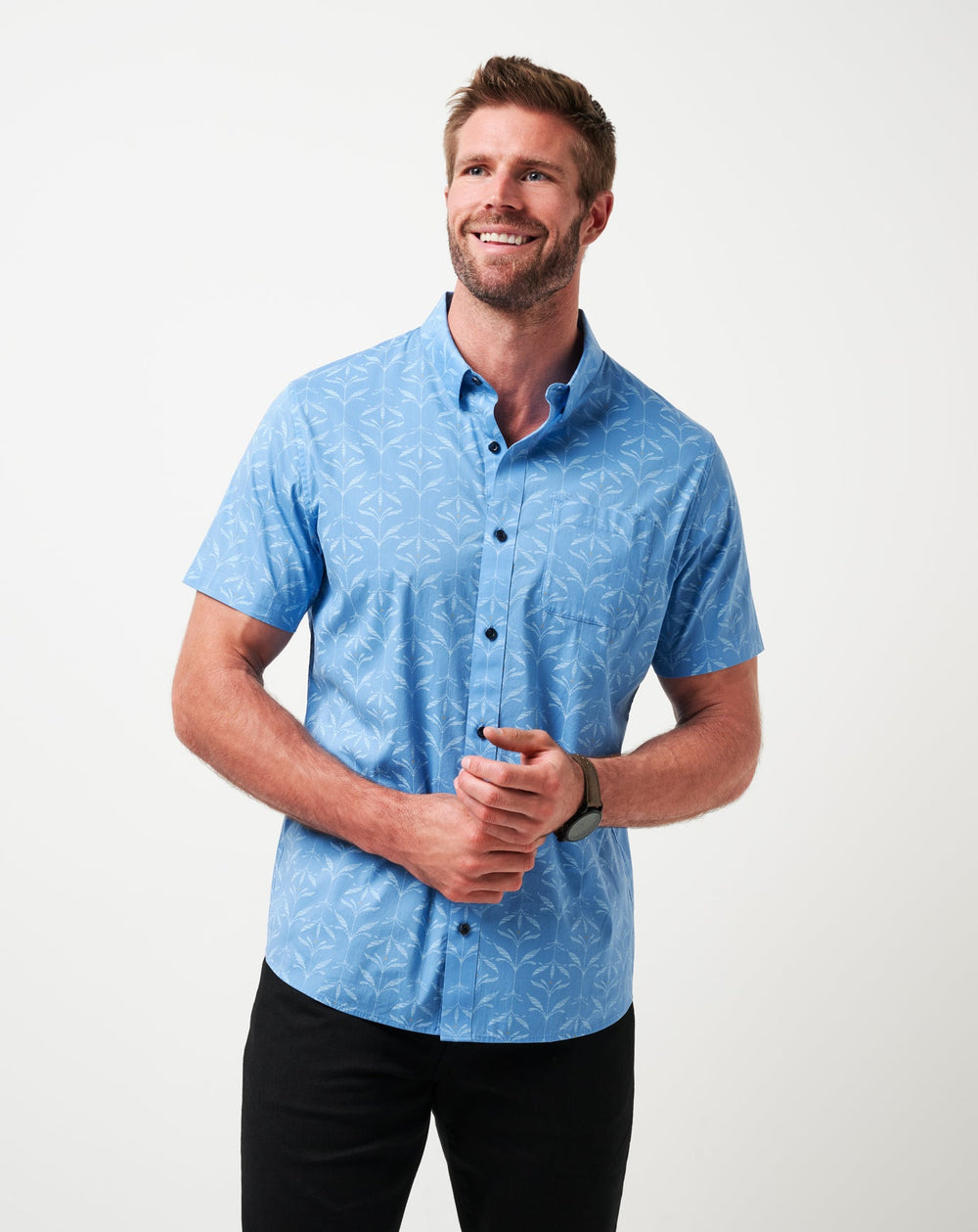 Canopy Breeze Button-Up| Travis Mathew